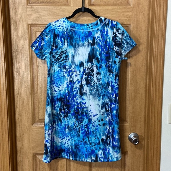 New Swimsuits For All Swim Top Tunic Tee
Coverup Rash Size 8 Chlorine resistant - Picture 4 of 4